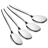 Cucharas Kekow para servir en acero inoxidable, 8 piezas, ideales para buffets.