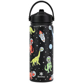 KEWIXY Dinosaurio 18oz con tapa flip evita derrames en la mochila