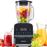 KIDISLE batidora con motor 1200W potente para triturar hielo y verduras duras