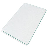 KimiDitt tabla de corte de vidrio templado 12x16, superficie duradera y fácil de limpiar.