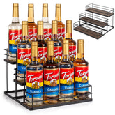 kimilus organizador para jarabes de café con capacidad de 12 botellas facilita el acceso