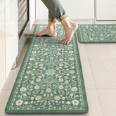 KIMODE alfombra de cocina verde con acolchado para mayor confort al estar de pie