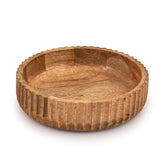 Kimona bowl de fruta en mango, interior suave para servir frutas frescas.