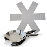 KindGa protectores para ollas y sartenes apilables protegen sin rayar