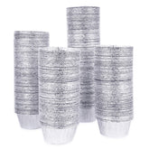 Kingrol ramequines de aluminio 4 oz para hornear tartas con cocción uniforme.