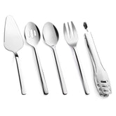 KINGSTONE conjunto de utensilios para servir 5 piezas, ideal para buffets y bodas