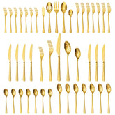 KINGSTONE conjunto 45 piezas para comedor elegante y práctico.
