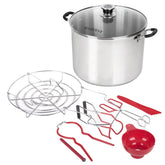 KITCHEN CROP Harvest cacerola-20qt para conservas, calor uniforme.