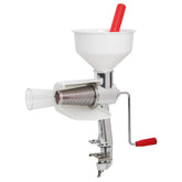 Johnny Apple Sauce Maker en uso manual para puré rápido sin pieles