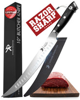 Kitchen perfection cuchillo de carnes de 10 pulgadas para cortes limpios y precisos.