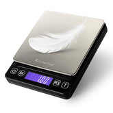 KitchenTour balanza cocina digital con capacidad 500 g para medir ingredientes con precisión