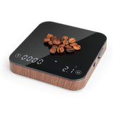 KitchenTour CaféMetric con pantalla LED para medir dosis de café con precisión.