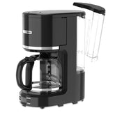 KITCHENTREND cafetera programable de 10 tazas, listo para despertar con café recién hecho