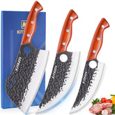 KITNATS cuchillo chef serbio de 7 pulgadas para cortes precisos en casa
