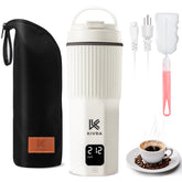 KIVRA hervidor viajero 450 ml listo para bebidas calientes en viaje