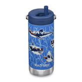 Klean Kanteen TKWide Vaso Café Aislado en Uso, ideal para llevar café caliente