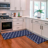 KMAT alfombras de cocina: dos piezas rectangulares para mayor comodidad.