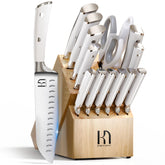 KnifeSaga conjunto-cuchillos-japones-15piezas estuche-madera natural para precisión en la cocina.