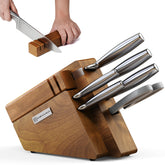 Cuchillo chef KnifeSaga de 8 pulgadas para cortes precisos.