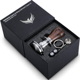 KNODOS prensador espresso 54mm base acanalada para Breville mejora la distribución