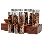 KNODOS tubos vidrio espresso 60ml para dosis precisas y frescura del café.