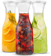 KooK jarra cristal conjunto tres para servir agua y jugos con estilo