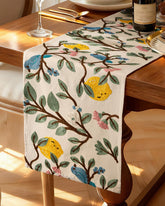 Kokaaee corredor de mesa, vista frontal, ideal para mesas festivas y estilo bohemio.
