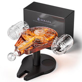 Kollea decantador de licor en forma de nave para degustaciones elegantes.