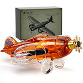 Kollea decantador de whisky con avión de combate, perfecto para degustaciones con estilo.