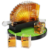 Kollea decantador whisky blackjack: estilo elegante para su colección y momentos de degustación.