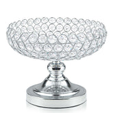 kolnlala cuenco cristal diseño hueco centro de mesa, ideal para exhibir fruta fresca con estilo.