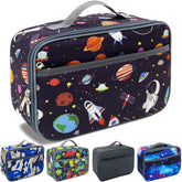 Kulle lonchera astronauta exterior, diseño atractivo para uso diario escolar