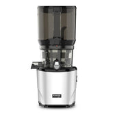 Kuvings Auto10 frente del exprimidor plateado para jugos frescos