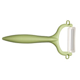 Kyocera pelador cerámico horizontal: filo duradero para verduras y frutas.