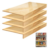 Laapee cubiertas para estantería de alambre protegen ollas y latas en la cocina