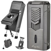 Soplete LAFULI 6 en 1 con doble accesorio, ideal para viajes.