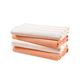 Lane Linen: toallas de cocina coral absorbentes para secar platos