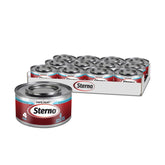 Latas de combustible Sterno: quemado de 4 horas para mantener tus comidas calientes.