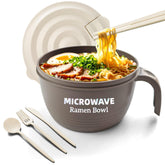 Layron gran tazón ramén 45 oz, porciones generosas para una comida rápida