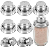 LDHHYH tapas para jarra Mason de 70mm listas para almacenamiento de especias