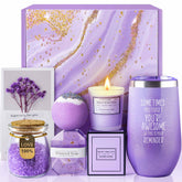 LE CADEAU canasta lavanda para mujer: regalo elegante y relajante para ocasiones.