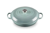 Le Creuset cazuela para guisar con base amplia para sellar ingredientes