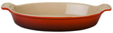 Le Creuset Heritage Oval Au Gratin en uso en horno para dorar platos