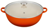 Le Creuset Horno Chef esmaltado Flame, exterior para guisos con calor uniforme.