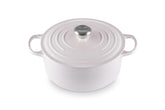 Olla Le Creuset esmaltada chalota, exterior brillante para cocina diaria.