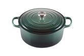 Le Creuset Olla esmaltada Artichaut vista general para cocción uniforme.