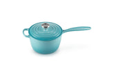 Le Creuset Sartén Signature 2.25 qt, vista general, ideal para salsas y guarniciones.