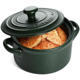 Olla LE TAUCI 3qt con tapa, ideal para cocinar a diario