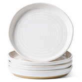 LE TAUCI plato-ensalada-8-pulgadas para servir ensaladas con borde alto y estable.