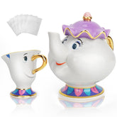 Tetera Mrs Potts de LEEPENK con diseño clásico para colección y decoración del hogar.